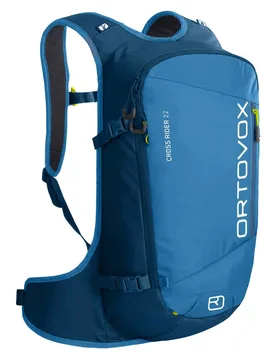 Sac à dos de ski - Cross Rider 22 Petrol Blue - Bleu - Ortovox - FashionsVida