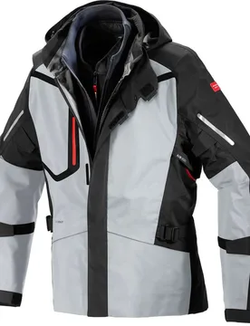 Giubbotto Moto MISSION-T JACKET Nero Ghiaccio taglia S - Spidi - FashionsVida