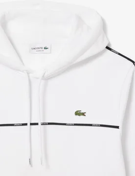 Sudadera de hombre de corte clásico de rayas con logotipo - Lacoste - FashionsVida
