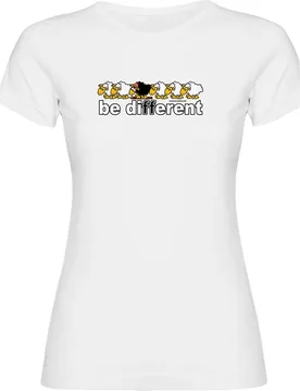 T-shirt à Manches Courtes Be Different Ski White L - Kruskis - FashionsVida