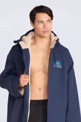 Hazey Mens Waterproof Beach Parka - Navy