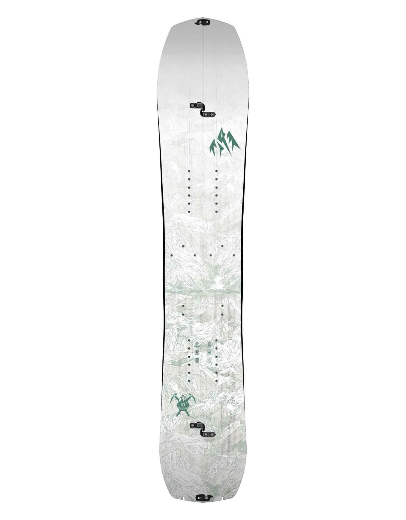 Splitboard - Women's Solution Splitboard 2027 - Taille 152 cm - Blanc - Jones - FashionsVida