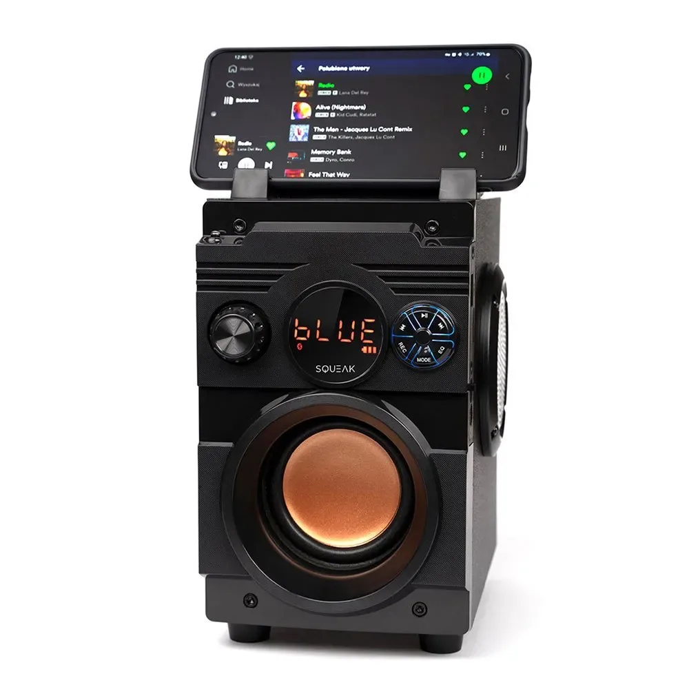 Enceinte Bluetooth Sq1001 Black One Size unisex - Squeak - FashionsVida