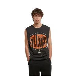 Maglietta Senza Maniche Starter Washed Acid Black Washed S