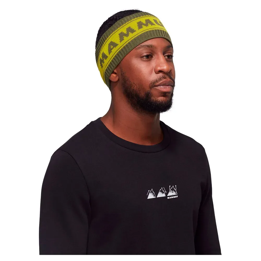 Peaks Headband Dark Marsh / Aura One Size Men,Women - Mammut - FashionsVida