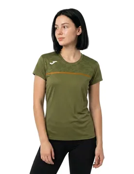 Maglietta A Maniche Corte Record Iii Khaki M - Joma - FashionsVida