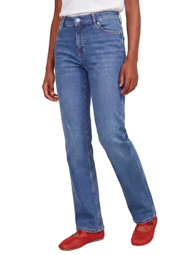 Jean Nice C8220 Slim Straight Fit Jjxx Blue Denim / Detail Mid Blue 11 Années Fille - Jack & jones - FashionsVida