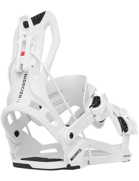Fixations de snowboard - Flow Nexus White en Aluminium - Taille 41,5-44 - Blanc - Nidecker - FashionsVida