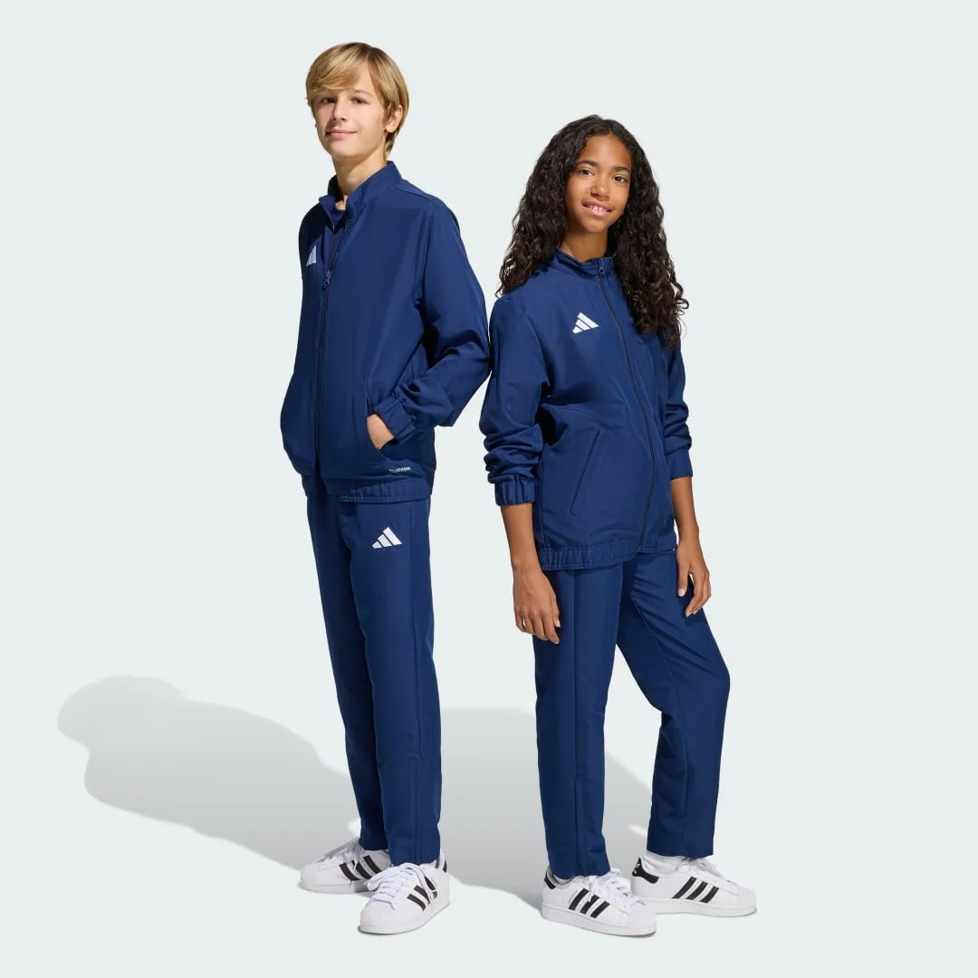 Pantaloni da rappresentanza Entrada26 15-16A Team Navy Blue 2 / White - Adidas - FashionsVida
