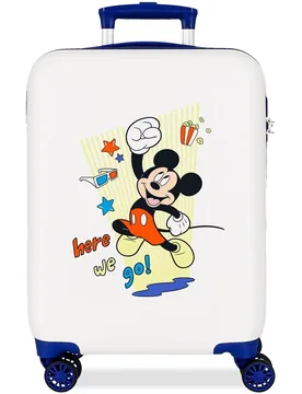 Maleta de cabina minnie comfort zone rígida con capacidad 35l en fucsia - Disney - FashionsVida