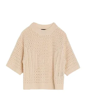 Alpha Pullover Damen Beige 36 Damen - ALPHA - FashionsVida