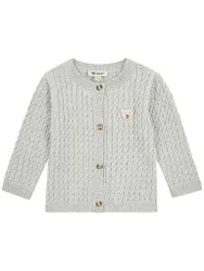 Cardigan per neonati grigio chiaro 62