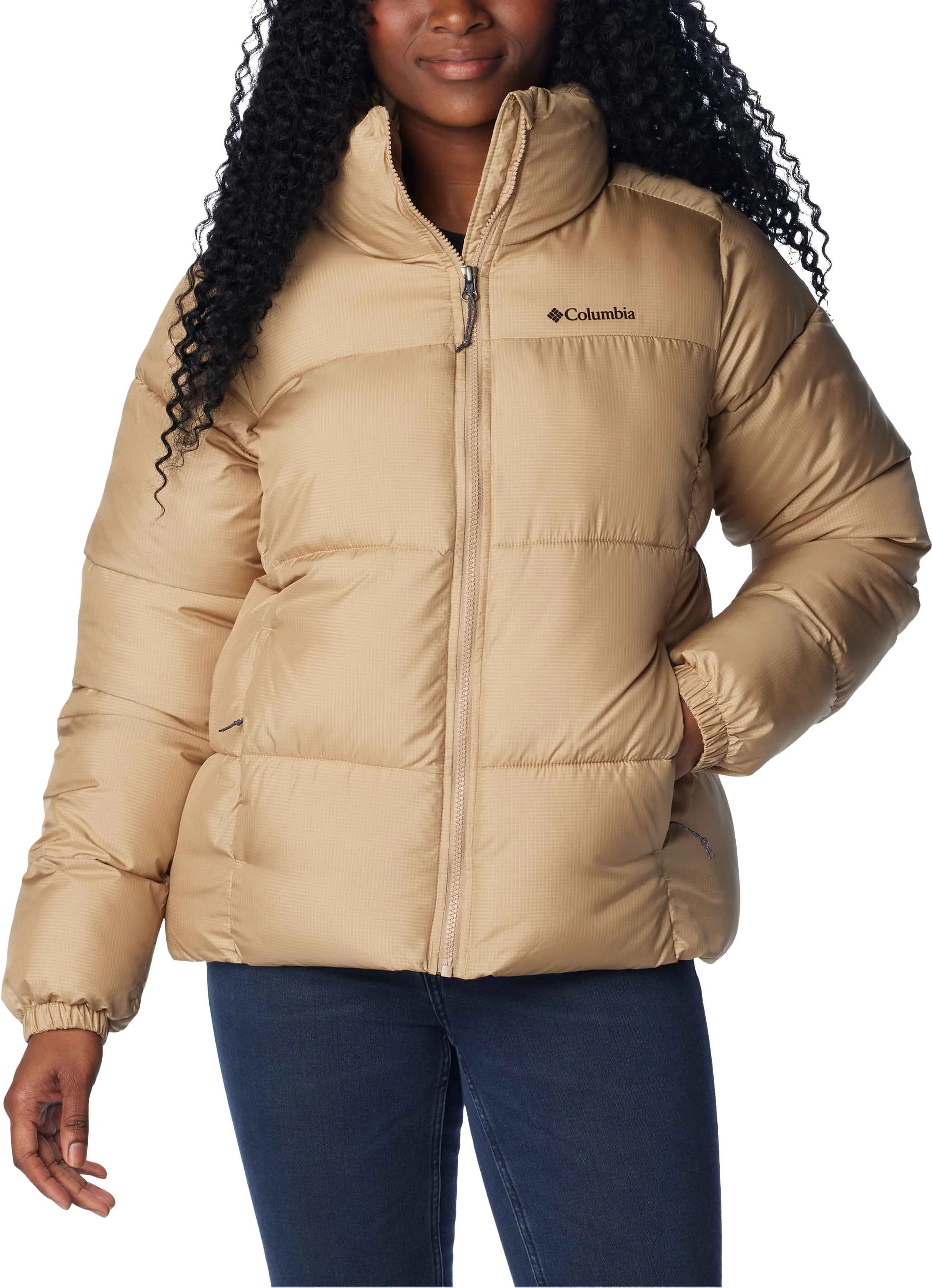 Doudoune isolante - Puffect™ Jacket Beach - Taille S - Beige - Columbia - FashionsVida