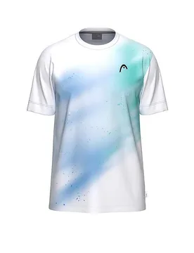 Maglietta da tennis da uomo Topspin multicolore M - Head - FashionsVida