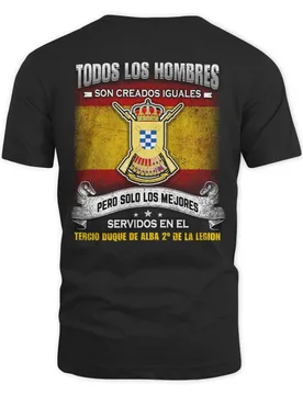 TERCIO DUQUE DE ALBA 2º DE LA LEGION Men T-Shirt Short Sleeve Casual Cotton O-Neck Mens T Shirts - Aliexpress - FashionsVida