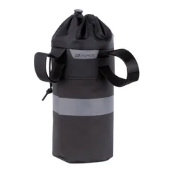 Borsa bikepacking al manubrio ADVENTURE SNACK PACK 1 litro nera