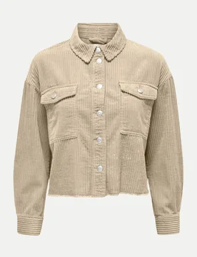 Jacke Cord-Optik ONLMarina Beige XL - Only - FashionsVida