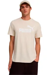 Essentials no1 logo camiseta manga corta hombre Beige (L)