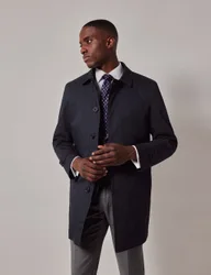 Cotton Rich Removable Lining Mac Navy male