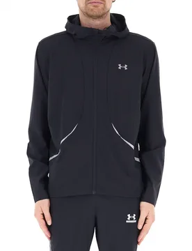 Felpa in tessuto tecnico NERO SM - Under armour - FashionsVida