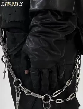 Punk Heavy Lndustry Mechanical Trouser Chain, A Niche Design, Is A Jewelry Accessory For Men's And Women's Carnival - Aliexpress - FashionsVida