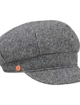 Coco Tweed Newsboy Cap by - blue - Damen - Size: L (59-60 cm) - Mayser - FashionsVida
