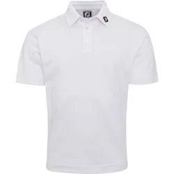 FootJoy Polo Stretch Pique, weiss s
