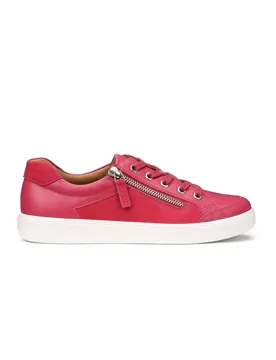 Chase II Women's Wide Fit Leather Shoe - - Size: 4.5 - Hotter - FashionsVida