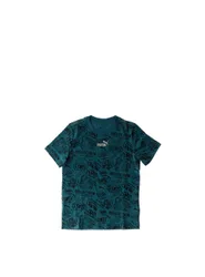 T-shirt girocollo PETROLIO 152