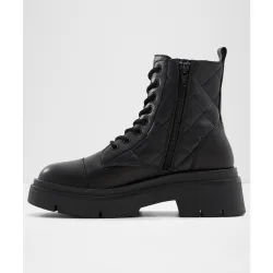 Botines básicos de mujer con punta redonda