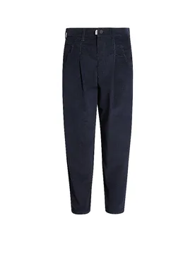 Hose Barrel Leg 05_THE O SHAPE dunkelblau 25/L32 Damen - PNTS - FashionsVida