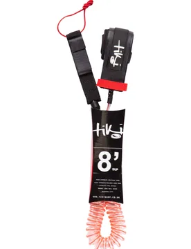 Tiki Surf 8'0 Sup Leash Red - Tiki Surf - FashionsVida