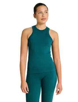 T-shirt Sans Manches Pulse Seamless Rib Balsam M - Hummel - FashionsVida