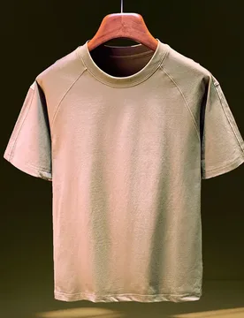 Short sleeved T-shirt for men, summer new style, simple to wear, loose top, casual street five quarter sleeve trendy clothes - Aliexpress - FashionsVida