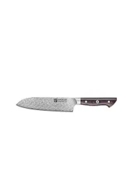 Santokumesser TANREI 18cm Micarta braun