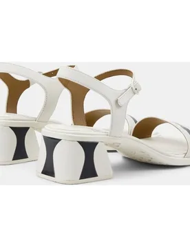 Sandalias de tacón de mujer Kora Sandal de piel - Camper - FashionsVida