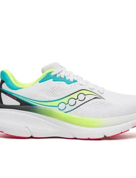 Scarpe Da Running Guide 19 White / Citron EU 42 - Saucony - FashionsVida