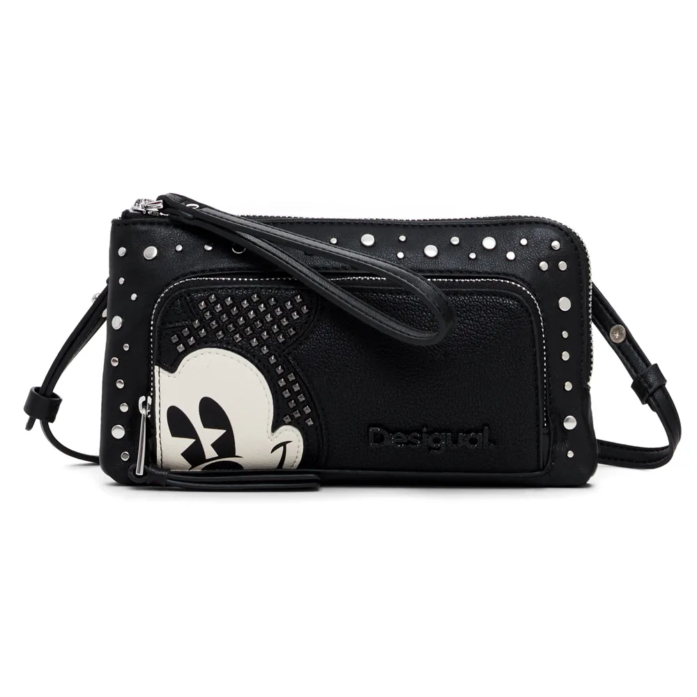 Mickey Borsa a tracolla 24WAYP35 2000 Negro - Desigual - FashionsVida