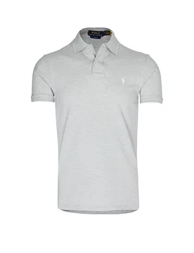 POLO Poloshirt Slim Fit grau S herren - Ralph Lauren - FashionsVida