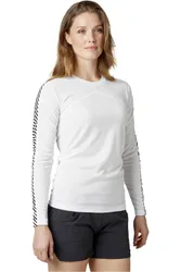 Lifa crew camiseta térmica manga larga mujer Blanco (M)