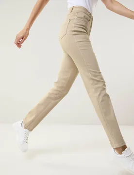 Jeans Bestform, Regular Fit#normale Größen#Kurzgrößen#Langgrößen, Farbe Beige, 24, zaubert einen flachen Bauch super bequem Damen - Walbusch - FashionsVida