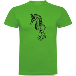 Maglietta A Maniche Corte Seahorse Tribal