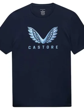 T-shirt à Manches Courtes Graphic Training Midnight Navy / Sky Blue M - Castore - FashionsVida