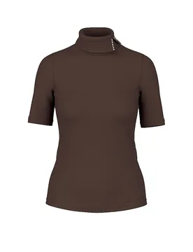Marc Cain Col roulé marron 40 - Marc cain - FashionsVida