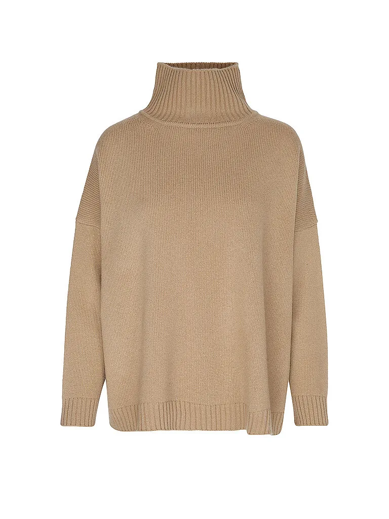 Rollkragenpullover WKDBORGIA camel L Damen - WEEKEND MAX MARA - FashionsVida