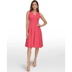 Vestido corto sin mangas