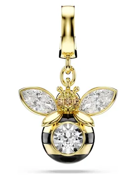 Charm Idyllia, Taglio misto, Ape, Multicolore, Finitura oro 18K OS - Swarovski - FashionsVida