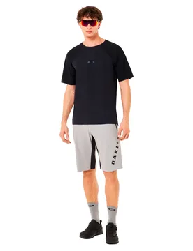 Apparel Pantaloncini Con Fondello Free Ride Lined Cement - Oakley - FashionsVida