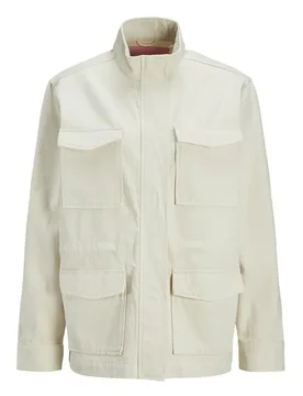 Giacca Anna Mid Field Lightweight Bone White XL - Jjxx - FashionsVida