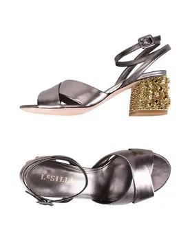Sandalias Mujer Plomo 35 Mujer - Le Silla - FashionsVida